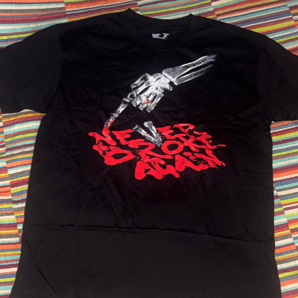 Vlone never Broke Again double side, graphic logo T-shirt brand new in bag